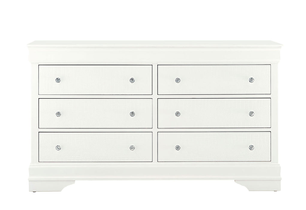 Pompei Metallic Dresser - De Avenue Furniture
