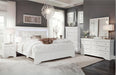 Pompei Metallic White Group With Led - De Avenue Furniture