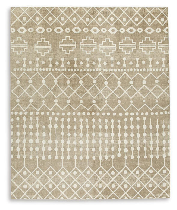 Bunchly 7'10" x 10'3" Washable Rug - De Avenue Furniture