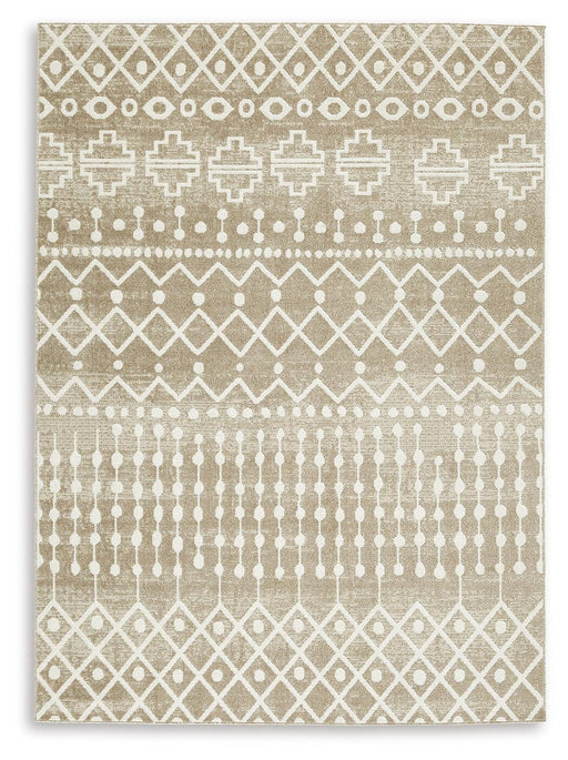 Bunchly 4'11" x 7'2" Washable Rug - De Avenue Furniture