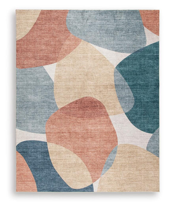Chanleigh Washable 7'6" x 9'6" Area Rug - De Avenue Furniture