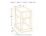 Breegin Chairside End Table - De Avenue Furniture