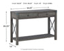 Freedan Sofa/Console Table - De Avenue Furniture