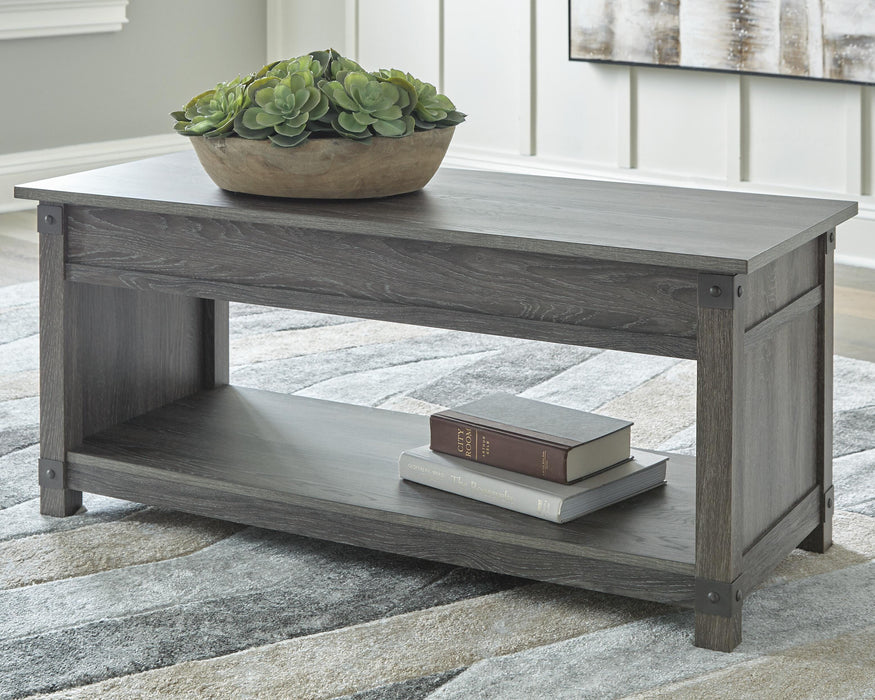 Freedan Lift-Top Coffee Table - De Avenue Furniture