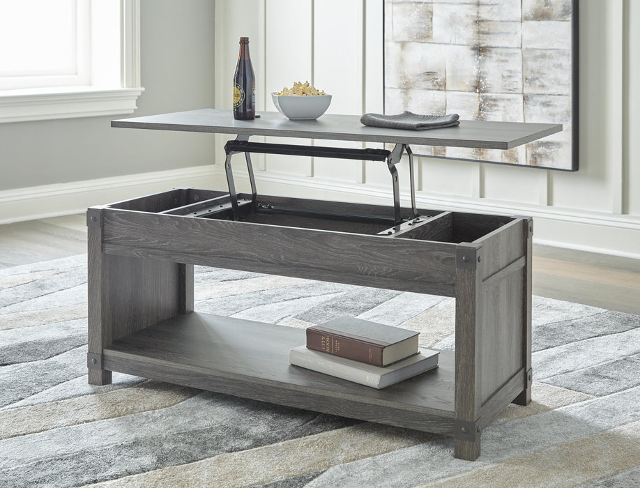 Freedan Lift-Top Coffee Table - De Avenue Furniture