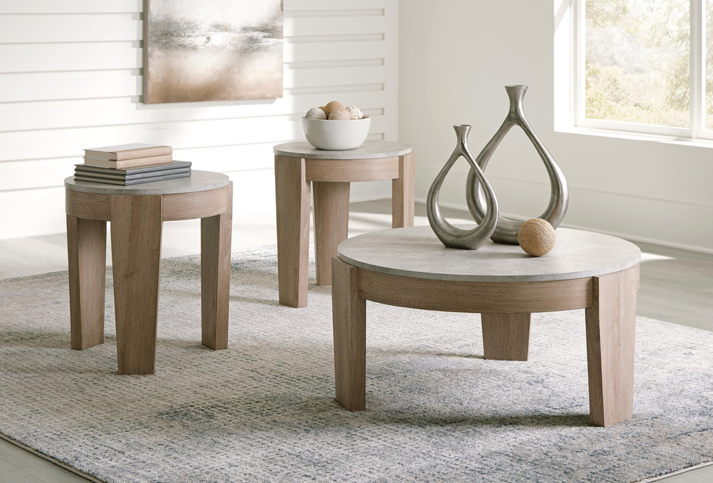 Guystone Table (Set of 3) - De Avenue Furniture