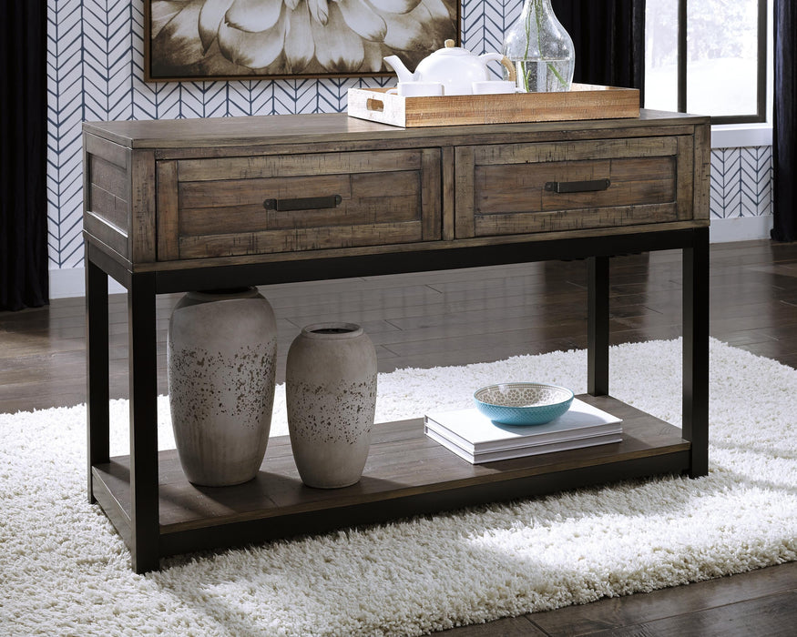 Johurst Sofa/Console Table - De Avenue Furniture