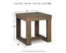 Cariton End Table - De Avenue Furniture