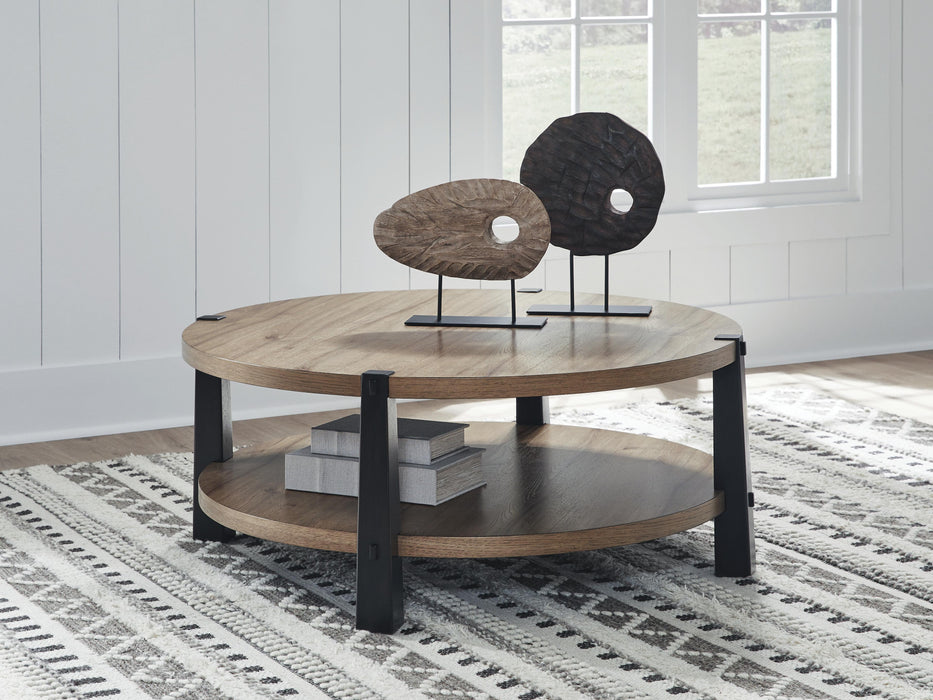 Ridgester Coffee Table - De Avenue Furniture