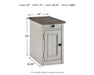 Bolanburg Chairside End Table with USB Ports & Outlets - De Avenue Furniture
