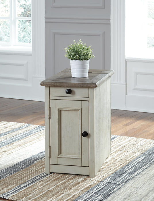 Bolanburg Chairside End Table with USB Ports & Outlets - De Avenue Furniture