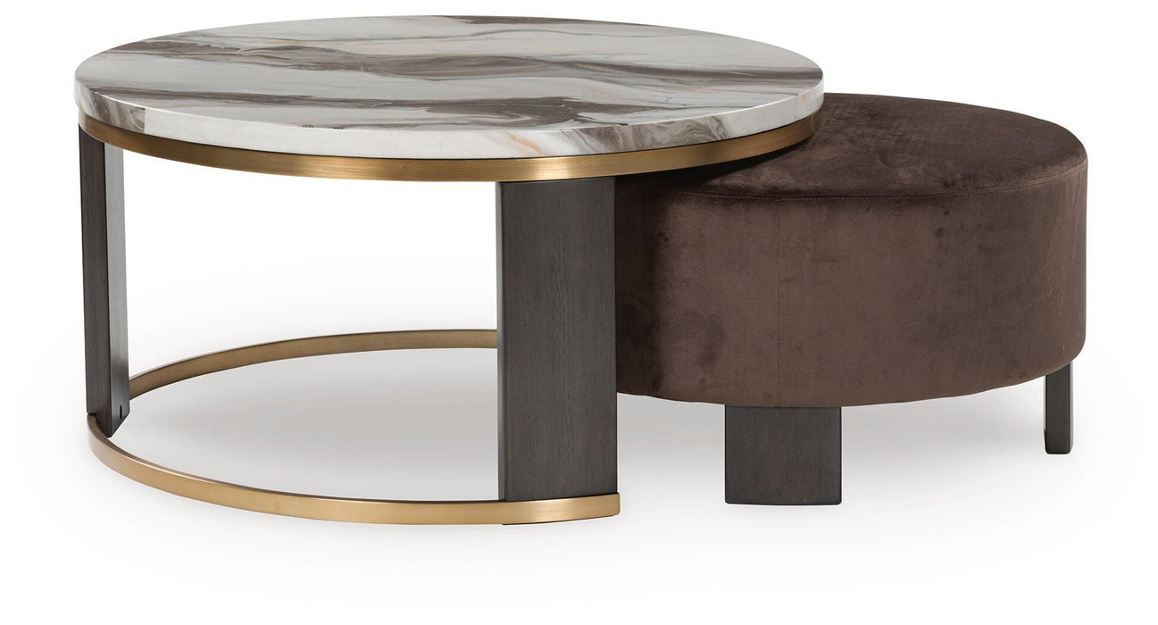 Jazmore Nesting Coffee Table (Set of 2) - De Avenue Furniture