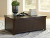 Breckington Coffee Table With Storage - De Avenue Furniture