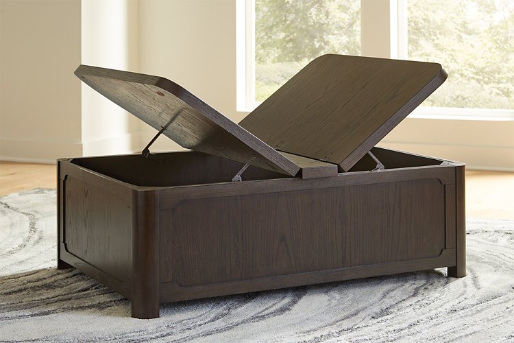 Breckington Coffee Table With Storage - De Avenue Furniture