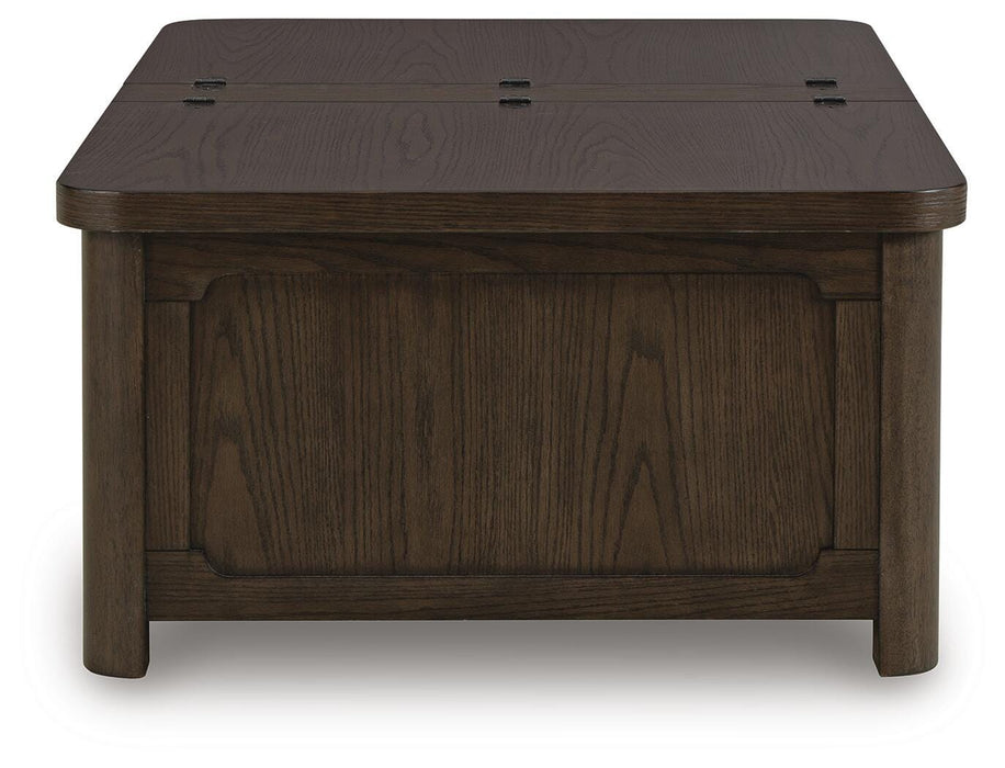 Breckington Coffee Table With Storage - De Avenue Furniture
