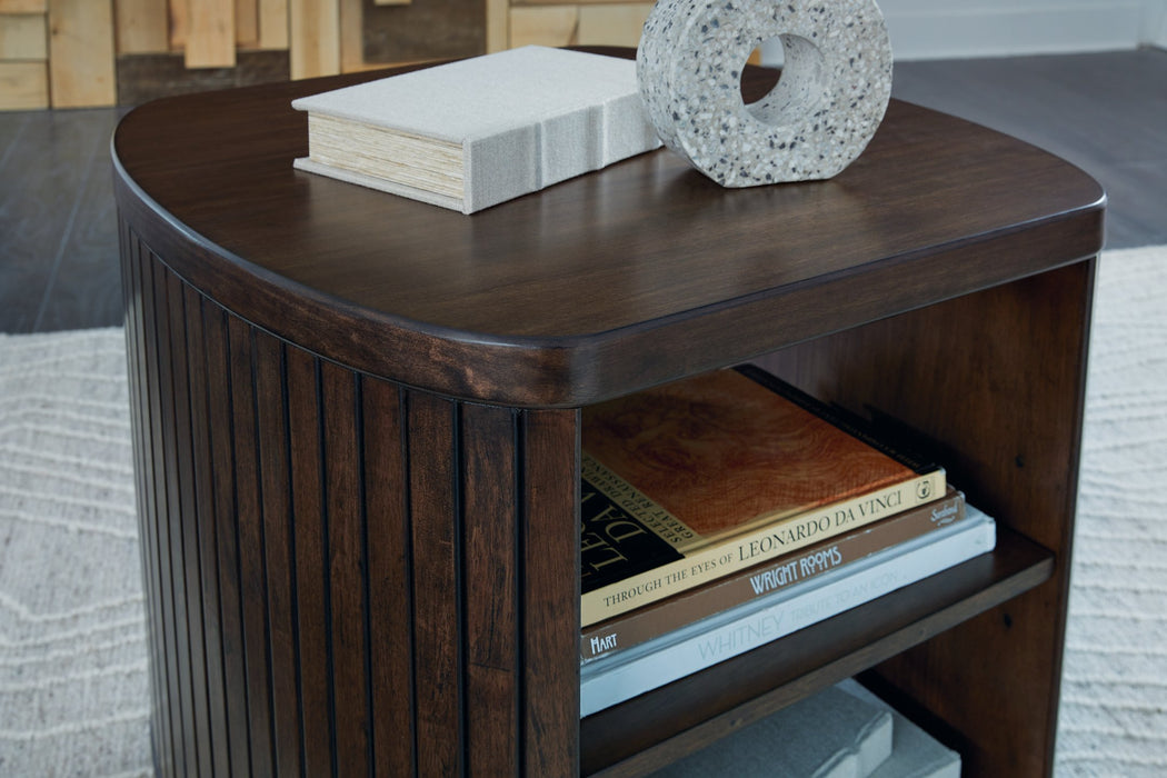 Korestone End Table - De Avenue Furniture