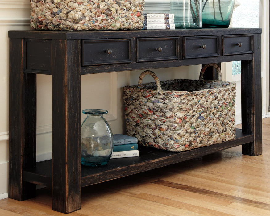 Gavelston Sofa/Console Table - De Avenue Furniture