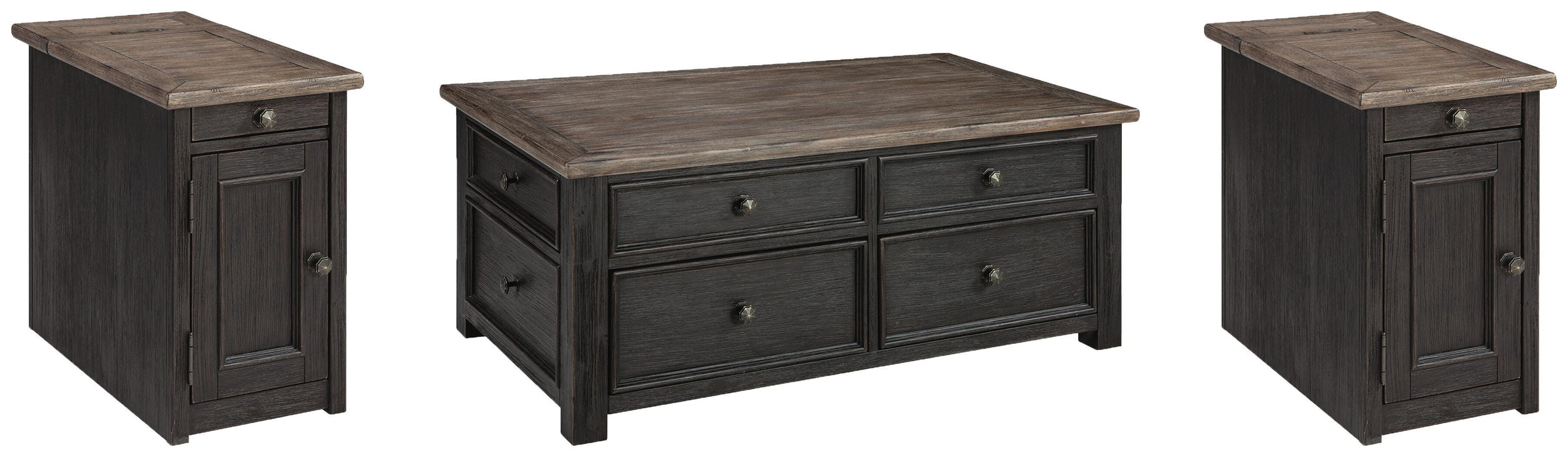 Tyler Creek Occasional Table Set - De Avenue Furniture