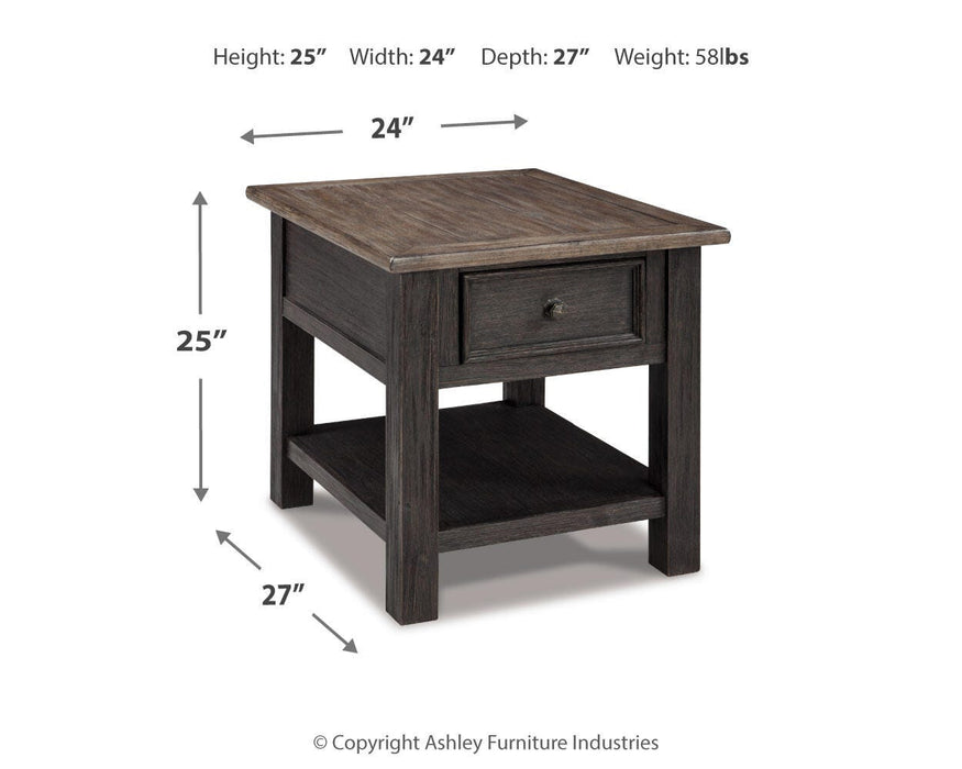 Tyler Creek End Table Set - De Avenue Furniture