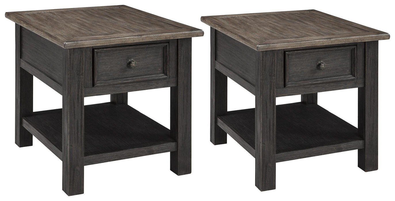 Tyler Creek End Table Set - De Avenue Furniture