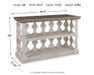 Havalance Sofa/Console Table - De Avenue Furniture