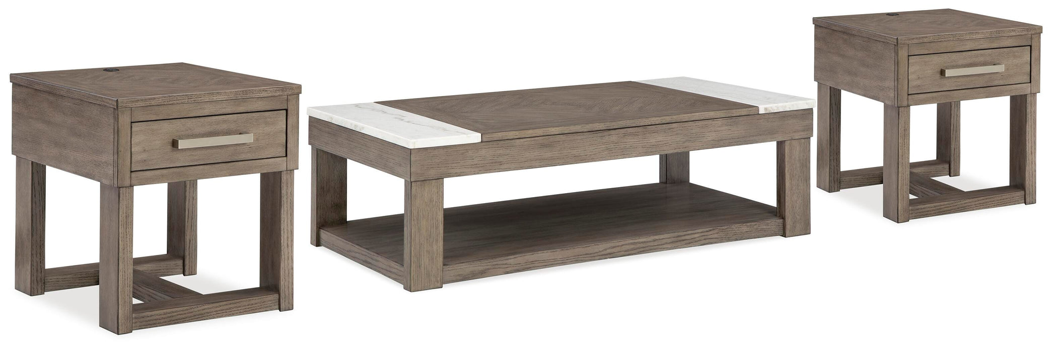 Loyaska Occasional Table Set - De Avenue Furniture