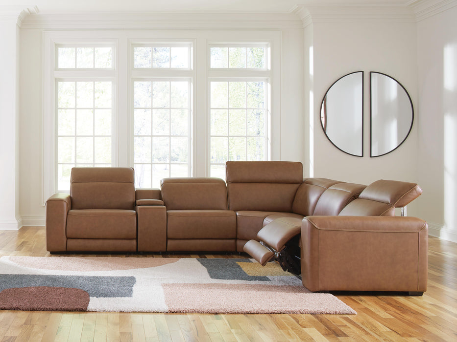 Magic Man 5-Piece Power Reclining Sectional - De Avenue Furniture