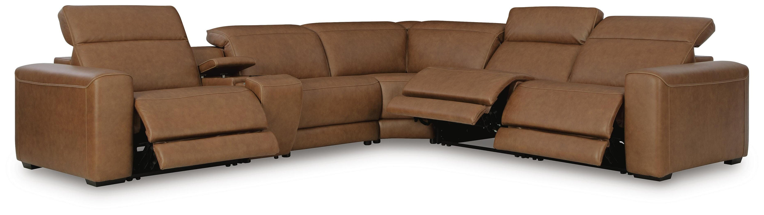 Magic Man 5-Piece Power Reclining Sectional - De Avenue Furniture