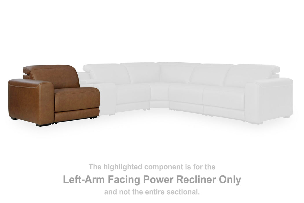 Magic Man 5-Piece Power Reclining Sectional - De Avenue Furniture