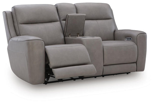5Z-Comfort Power Reclining Loveseat with Console - De Avenue Furniture