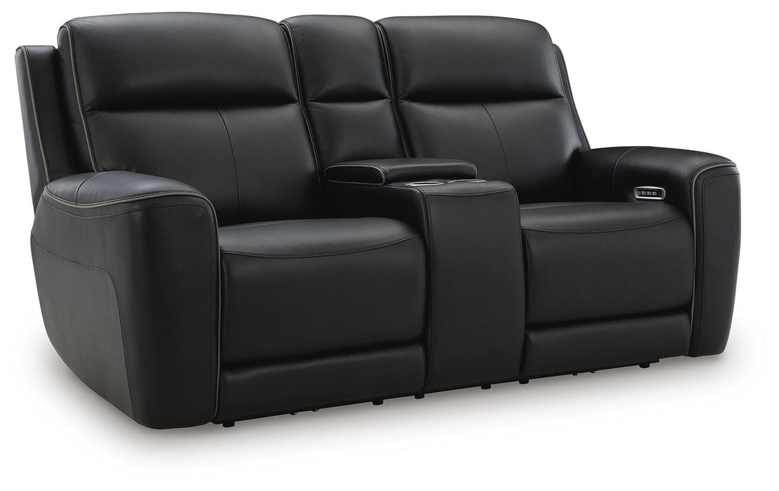 5Z-Comfort Power Reclining Loveseat with Console - De Avenue Furniture