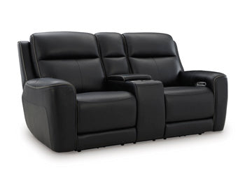 5Z-Comfort Power Reclining Loveseat with Console - De Avenue Furniture