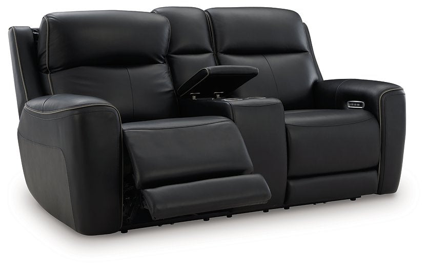 5Z-Relaxation Power Reclining Loveseat with Console - De Avenue Furniture