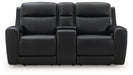 5Z-Comfort Power Reclining Loveseat with Console - De Avenue Furniture