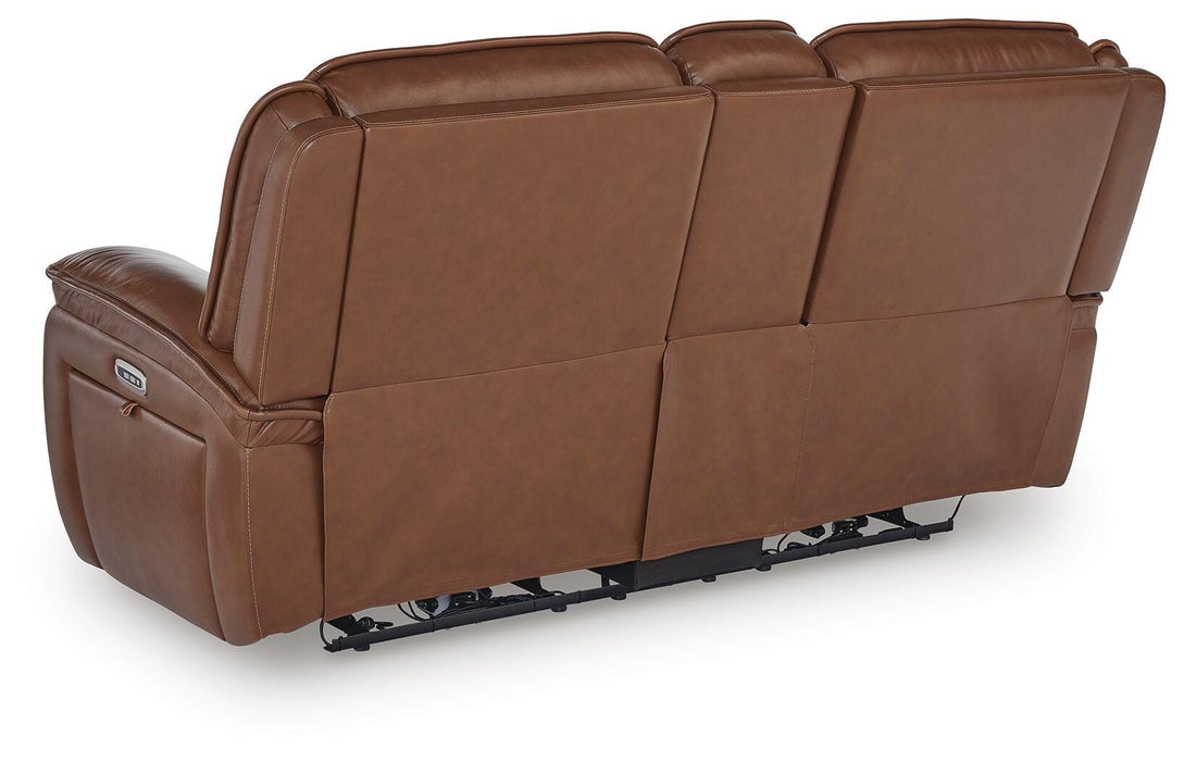 Healy Pier Power Reclining Loveseat with Console - De Avenue Furniture