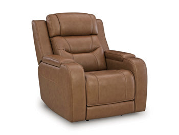 Knightington Power Recliner with Audio Seating - De Avenue Furniture