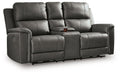 Bleckley Power Reclining Loveseat with Console - De Avenue Furniture