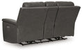 Bleckley Power Reclining Loveseat with Console - De Avenue Furniture