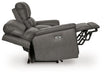 Bleckley Power Reclining Loveseat with Console - De Avenue Furniture