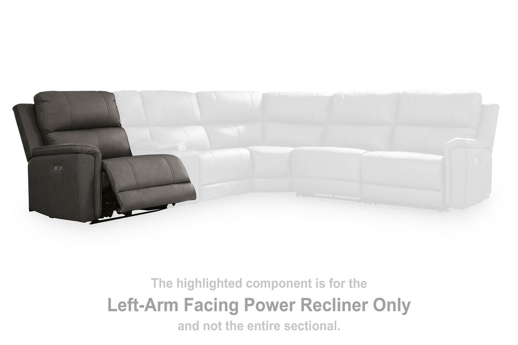 Bleckley Power Reclining Sectional - De Avenue Furniture