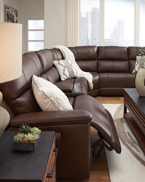 Bleckley Power Reclining Sectional - De Avenue Furniture
