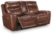 Next Move Power Reclining Loveseat with Console - De Avenue Furniture
