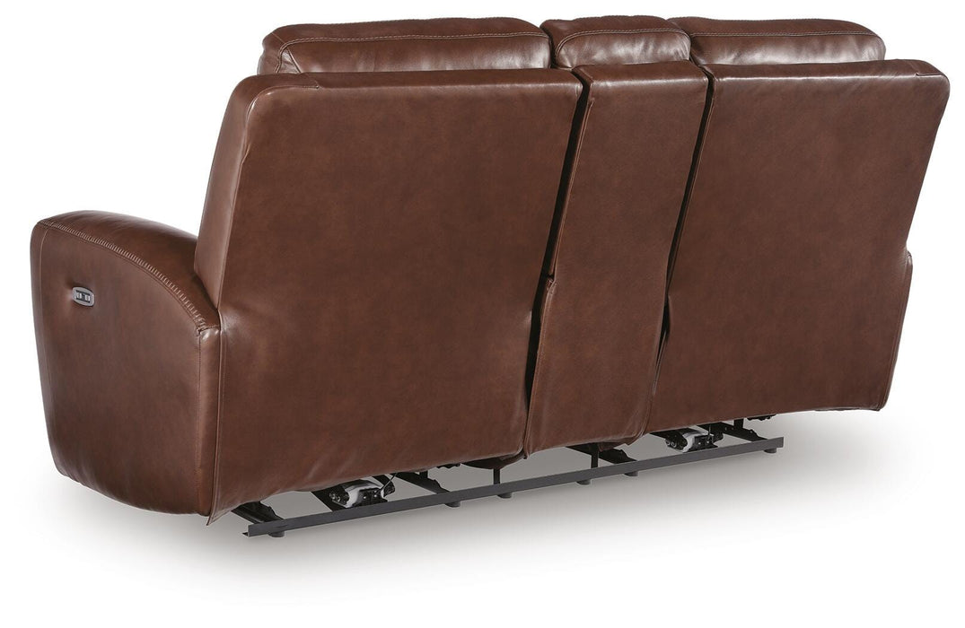 Next Move Power Reclining Loveseat with Console - De Avenue Furniture