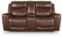 Next Move Power Reclining Loveseat with Console - De Avenue Furniture