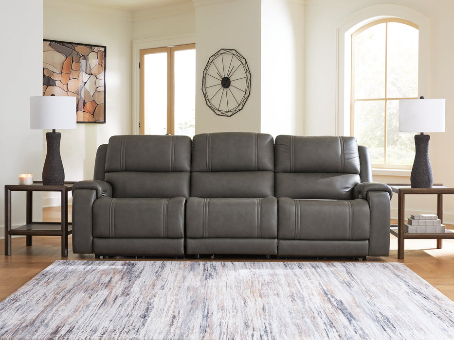 5Z - Pittson Power Sectional Reclining Sofa - De Avenue Furniture
