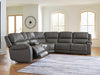 5Z - Pittson Power Reclining Sectional - De Avenue Furniture