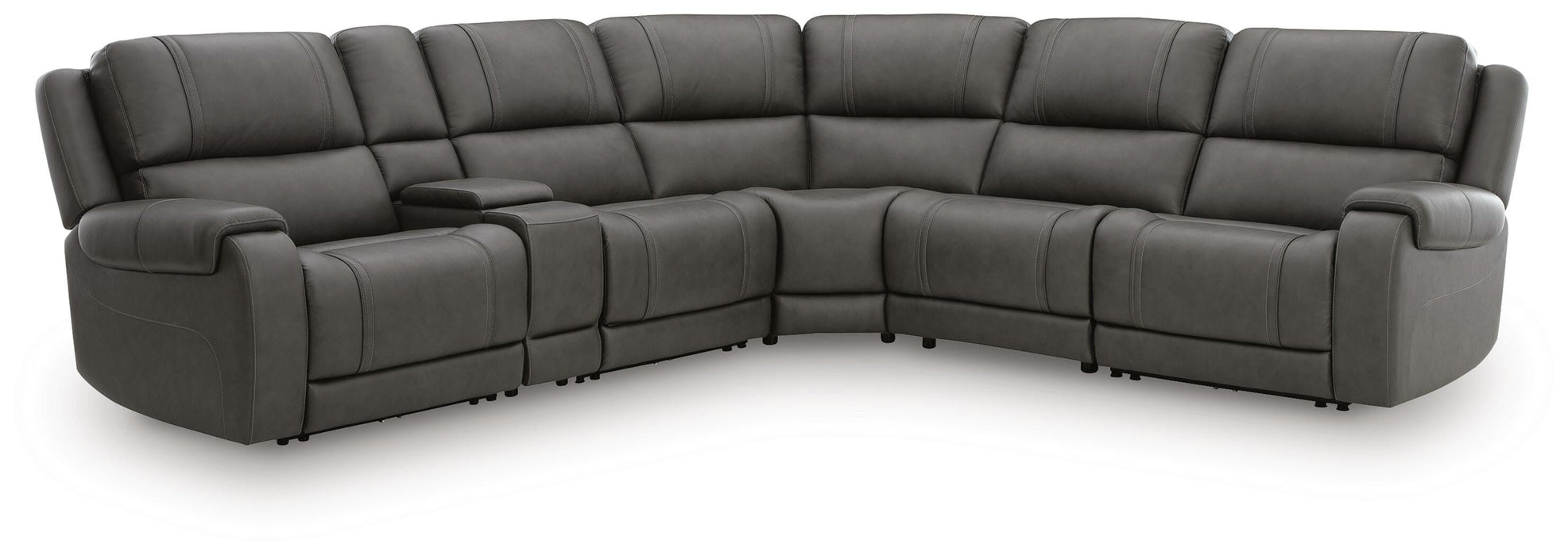 5Z - Pittson Power Reclining Sectional - De Avenue Furniture