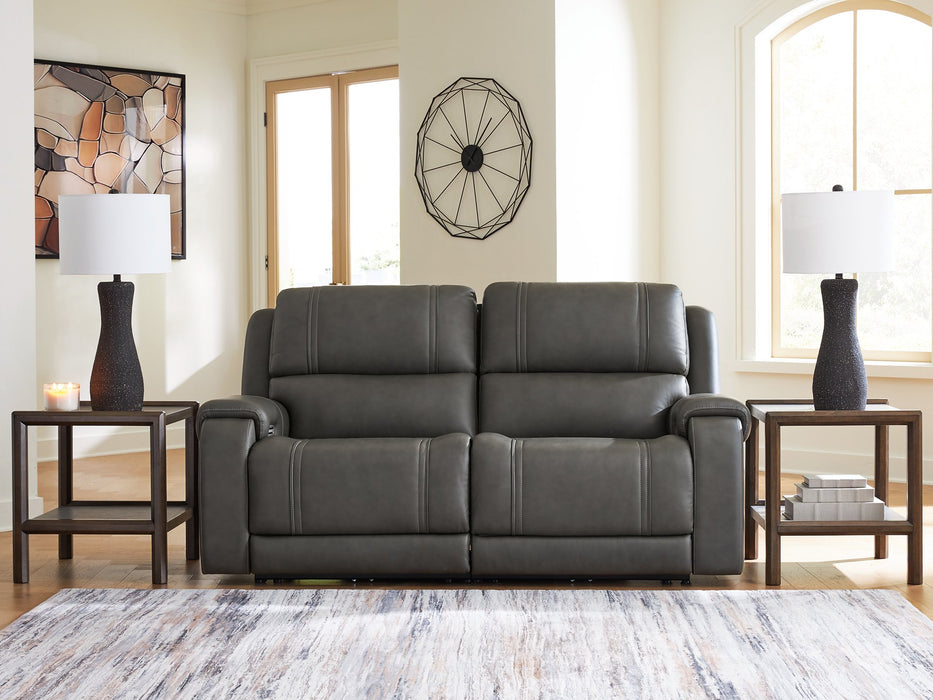 5Z - Pittson Power Reclining Sectional Loveseat - De Avenue Furniture