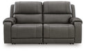 5Z - Pittson Power Reclining Sectional Loveseat - De Avenue Furniture