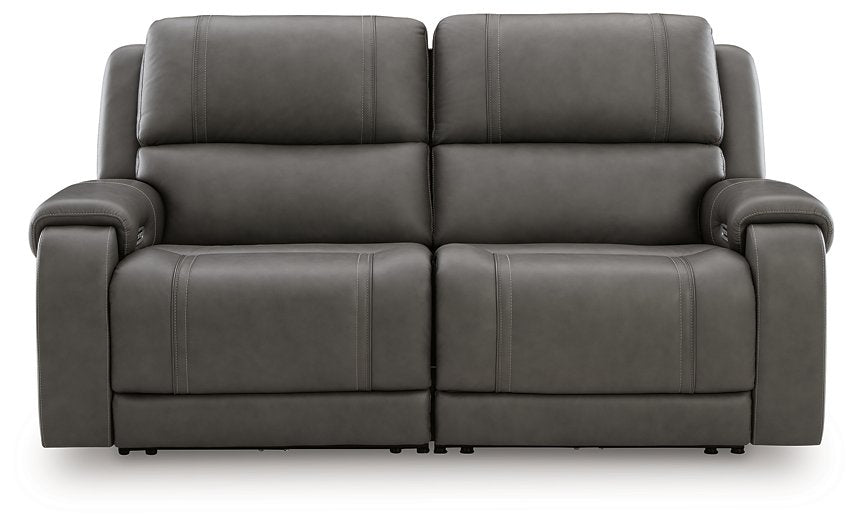 5Z - Pittson Power Reclining Sectional Loveseat - De Avenue Furniture